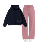 Straight Leg Trouser With Oversized Zipper