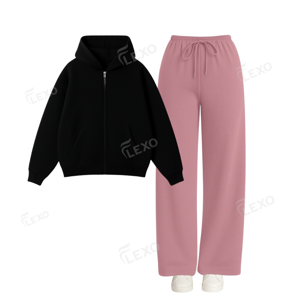 Straight Leg Trouser With Oversized Zipper