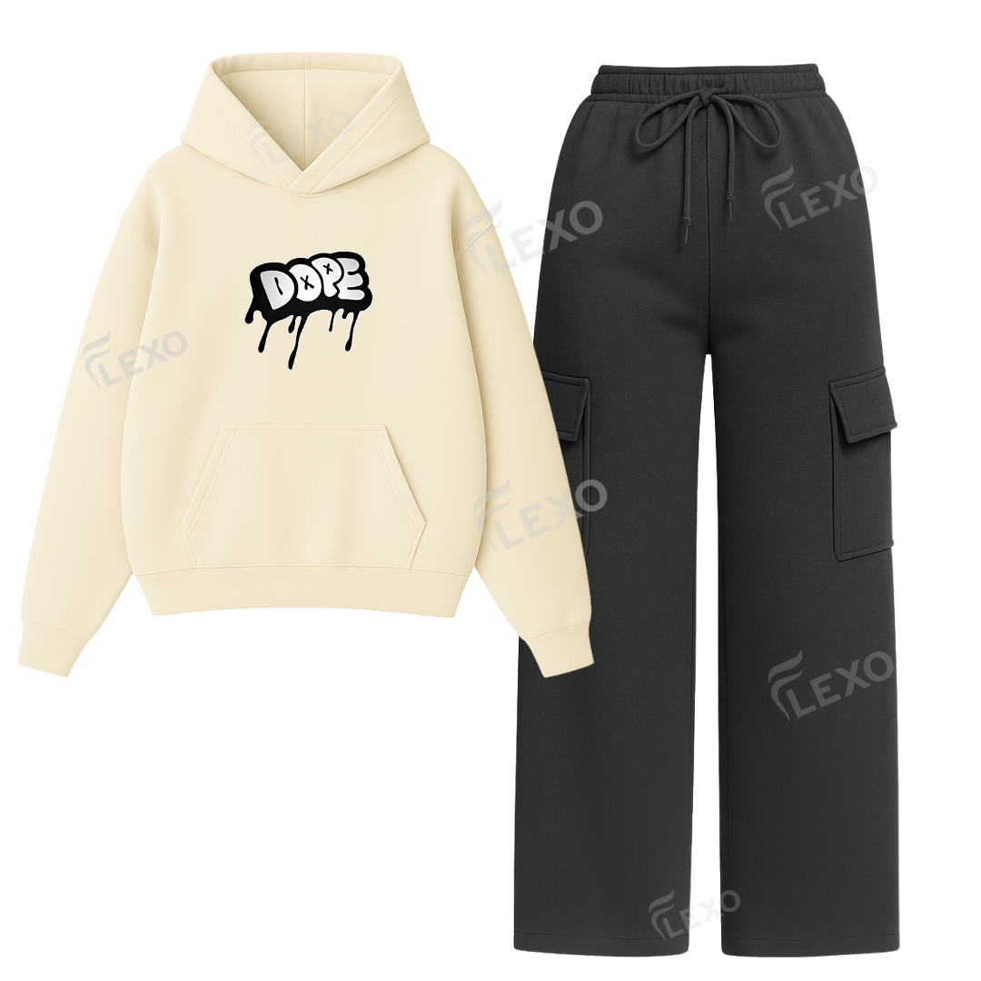 Straight Leg Cargo With Dope Hoodie Main image