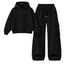 Straight Leg Cargo With Oversized Hoodie