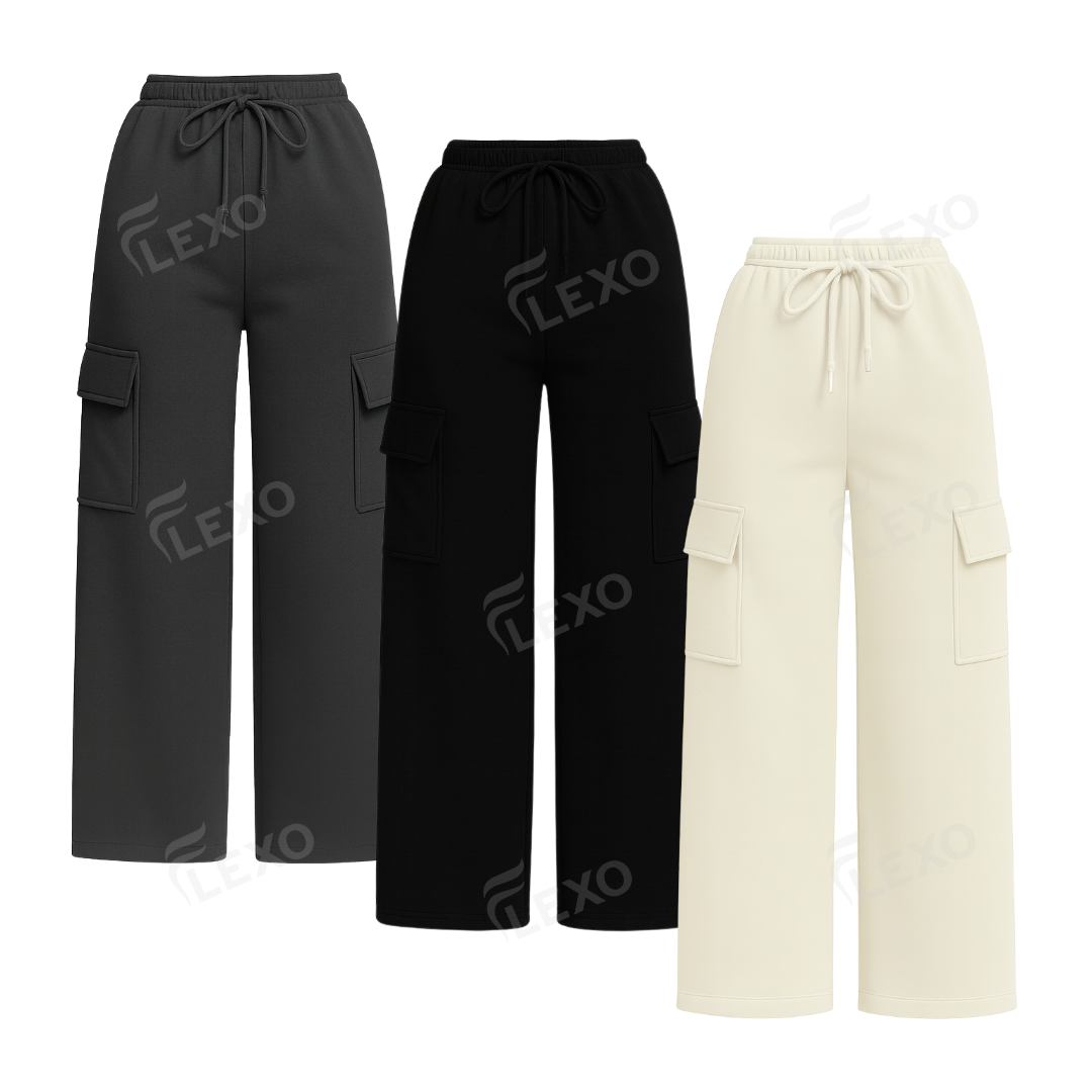 PACK OF 3 STRAIGHT LEG CARGO