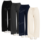 PACK OF 4 STRAIGHT LEG TROUSERS