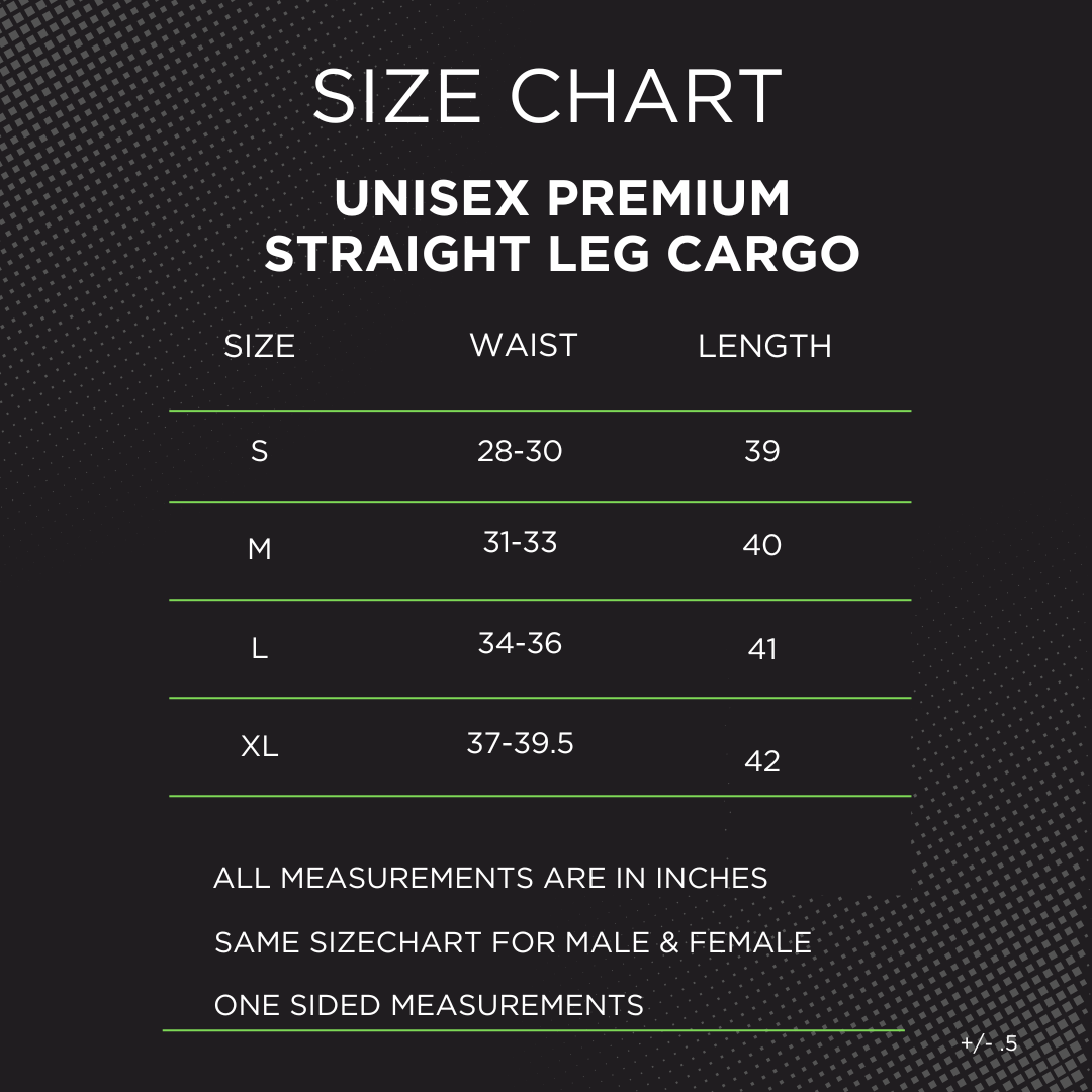 Black Straight Leg Cargo With Oversized Hoodie