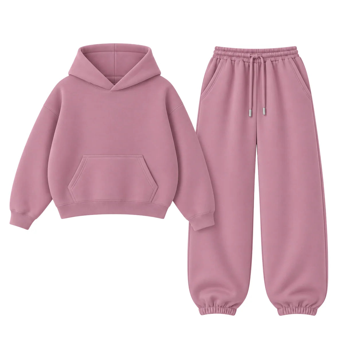 Oversized Sweatpant With Oversized Hoodie