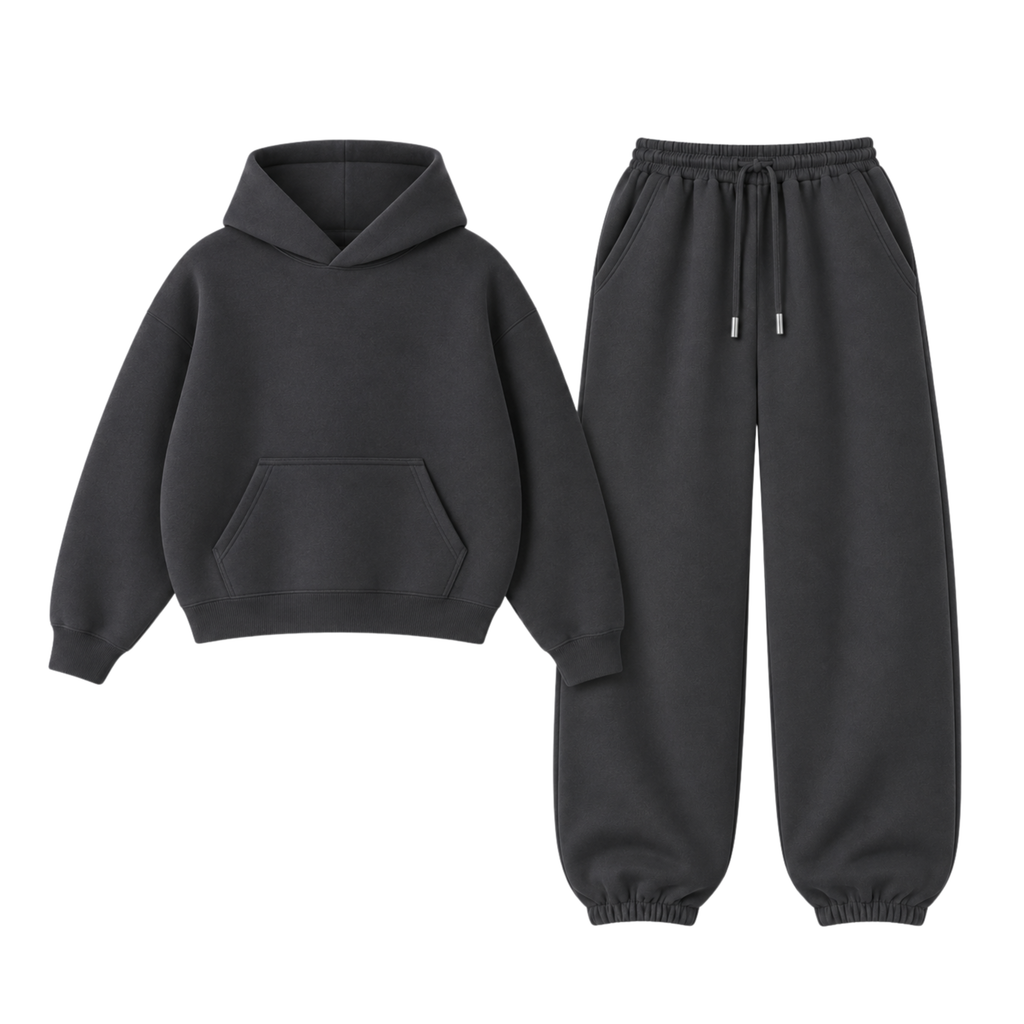 Oversized Sweatpant With Oversized Hoodie