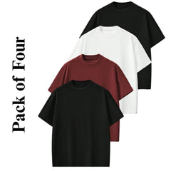 Pack Of Four Oversize Tee