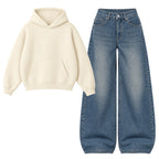 Baggy Jeans With Oversized Hoodie