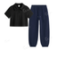Navyblue Sweatpant With Crop Polo