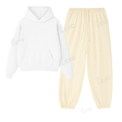 Oversized Sweatpant With Oversized Hoodie