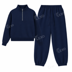 Oversized Sweatpant With Oversized Mockneck