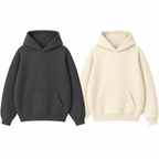 Pack of 2 Oversize Drop Shoulder Hoodie