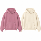 Pack of 2 Oversize Drop Shoulder Hoodie