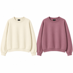 Pack Of 2 Oversize Drop Shoulder Sweatshirt