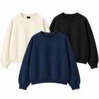 Pack Of 3 Oversize Drop Shoulder Sweatshirt