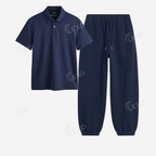 Navyblue Sweatpant With Polo
