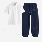 Navyblue Sweatpant With Polo