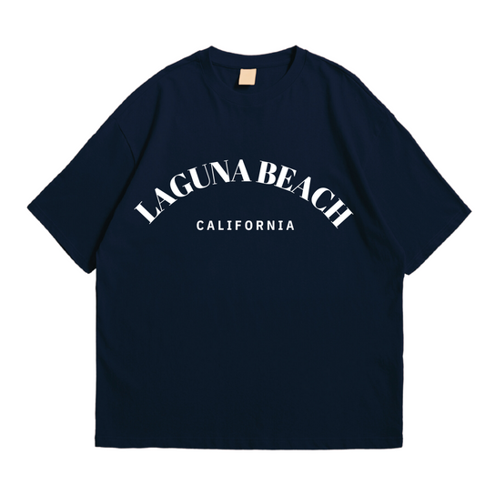 تي شيرت Laguna Beach كبير الحجم - فليكسو