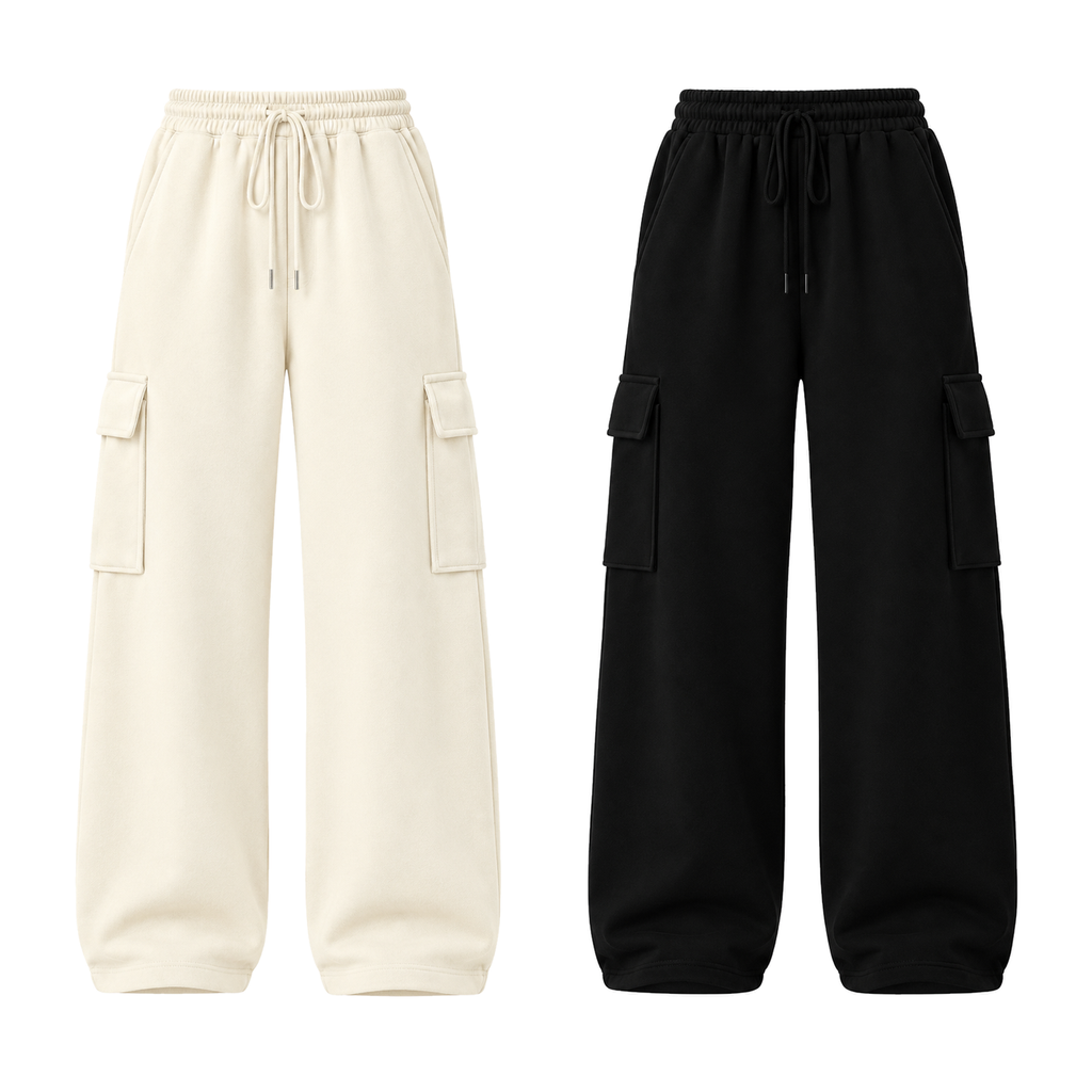 Pack of 2 Straight Leg Cargo