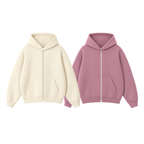 Pack of 2 Oversize Drop Shoulder Zipper