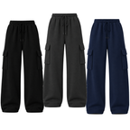 Pack of 3 Straight Leg Cargo