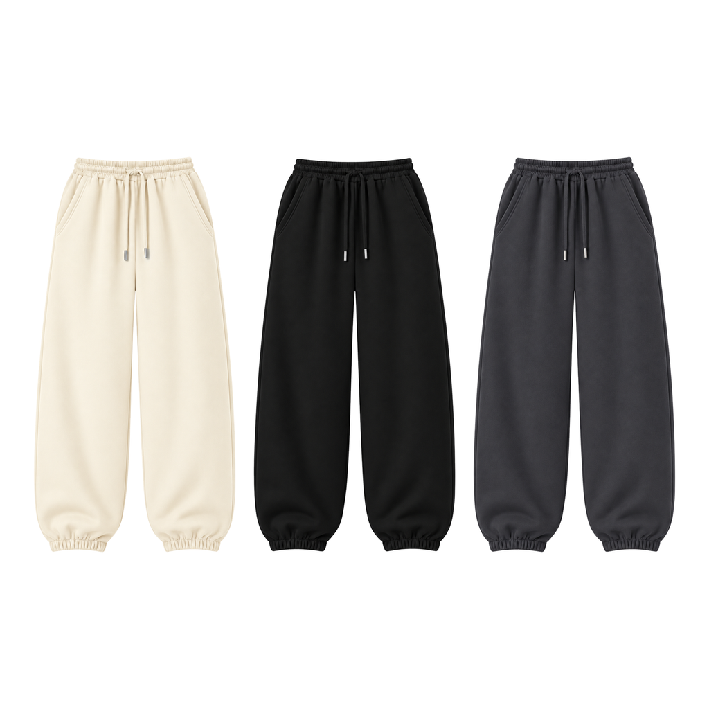 Pack of 3 Oversized Sweatpants