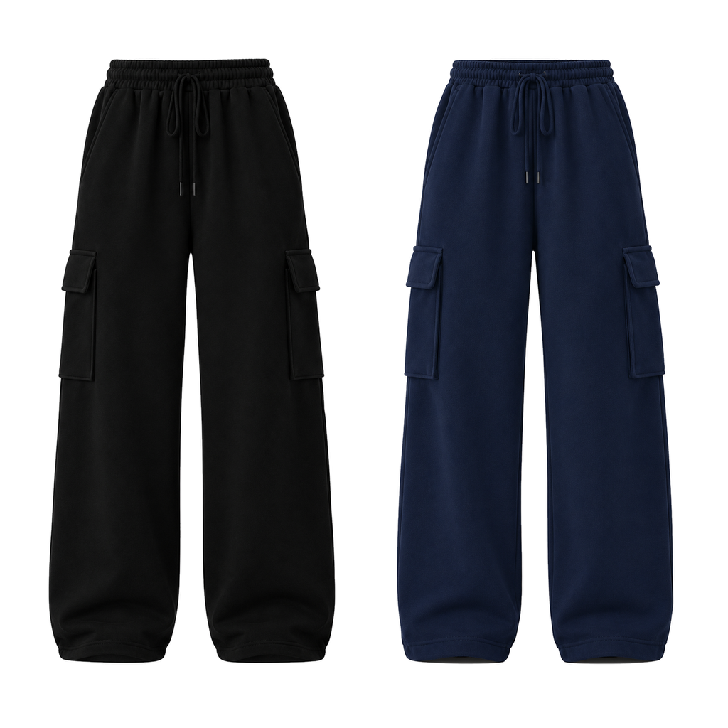 Pack of 2 Straight Leg Cargo