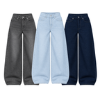 Pack of 3 Wide-leg Jeans