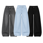 Pack of 3 Wide-leg Jeans
