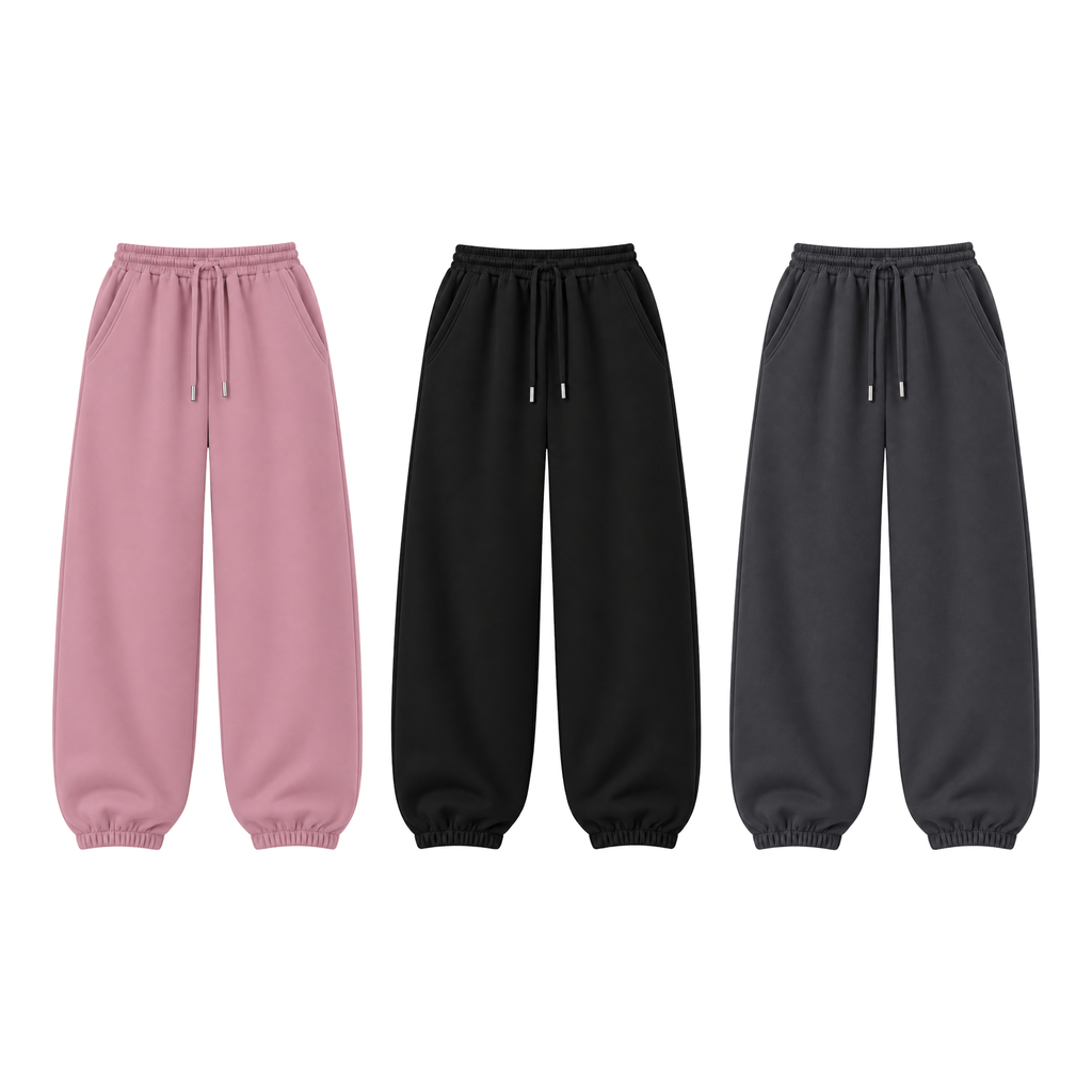 Pack of 3 Oversized Sweatpants