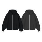 Pack of 2 Oversize Drop Shoulder Zipper