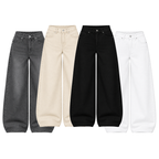 Pack of 4 Wide-leg Jeans