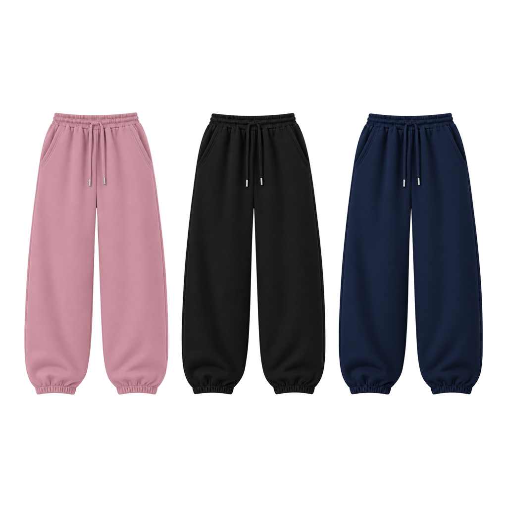 Pack of 3 Oversized Sweatpants