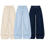 Pack of 3 Wide-leg Jeans