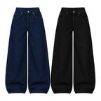 Pack of 2 Wide-leg Jeans