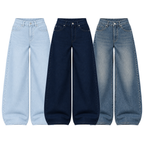 Pack of 3 Wide-leg Jeans