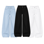 Pack of 3 Wide-leg Jeans
