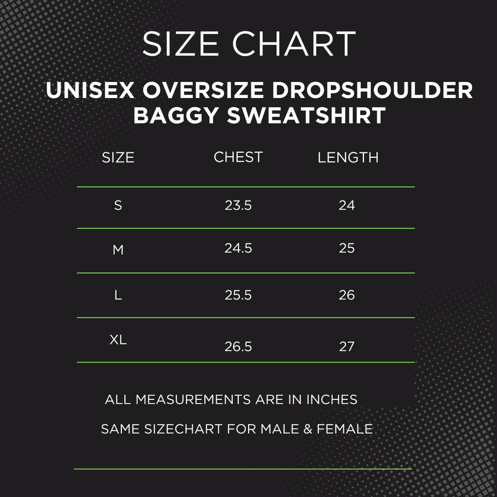 Oversize Drop Shoulder Sweatshirt