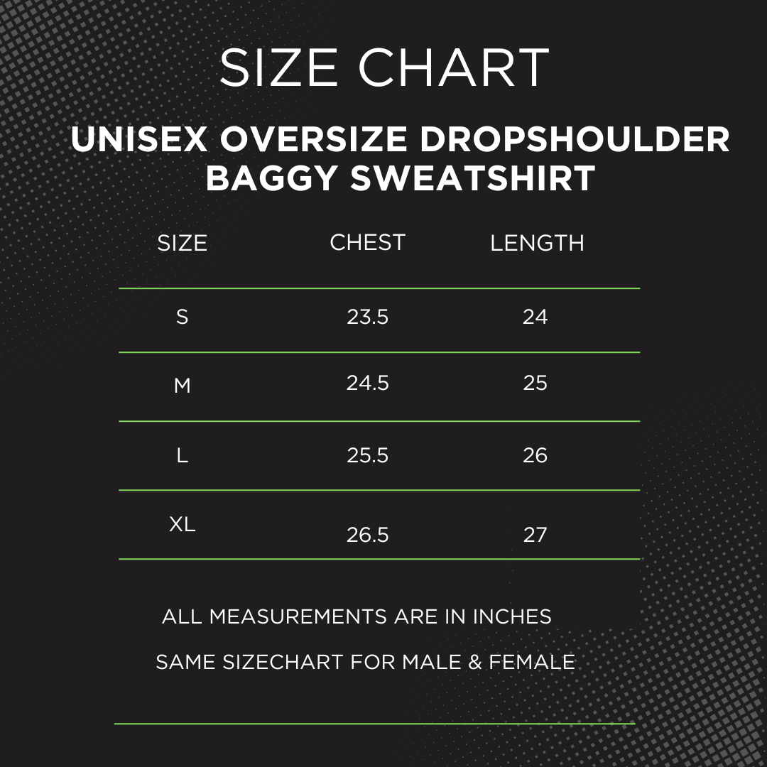 Oversize Drop Shoulder Sweatshirt