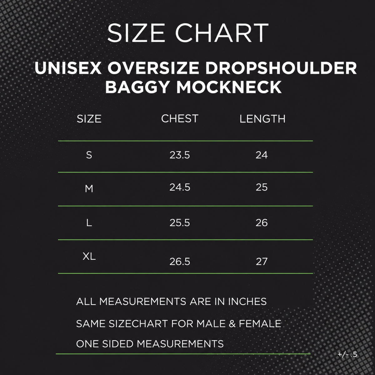 Oversize Drop Shoulder Mockneck