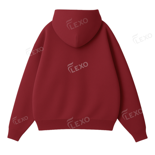 Oversize Drop Shoulder Zipper