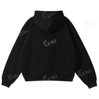 Oversize Drop Shoulder Zipper