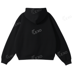 Oversize Drop Shoulder Zipper