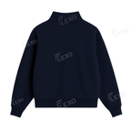 Oversize Drop Shoulder Mockneck