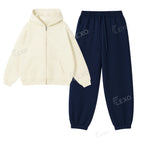 Oversized Sweatpant With Oversized Zipper