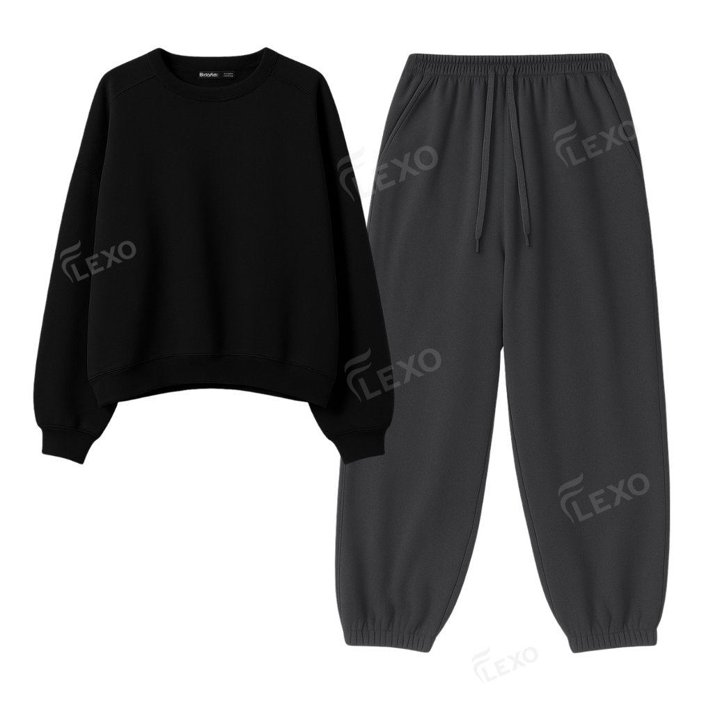 Oversized Sweatpant With Oversized Sweatshirt