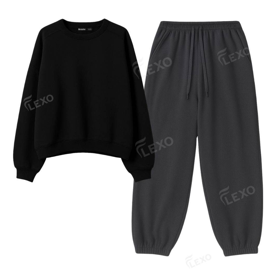 Oversized Sweatpant With Oversized Sweatshirt