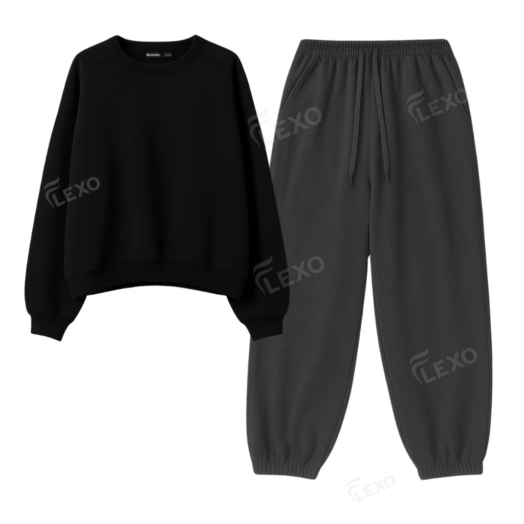 Oversized Sweatpant With Oversized Sweatshirt