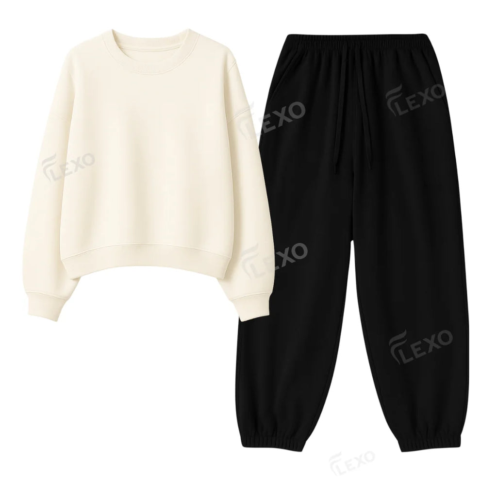Oversized Sweatpant With Oversized Sweatshirt