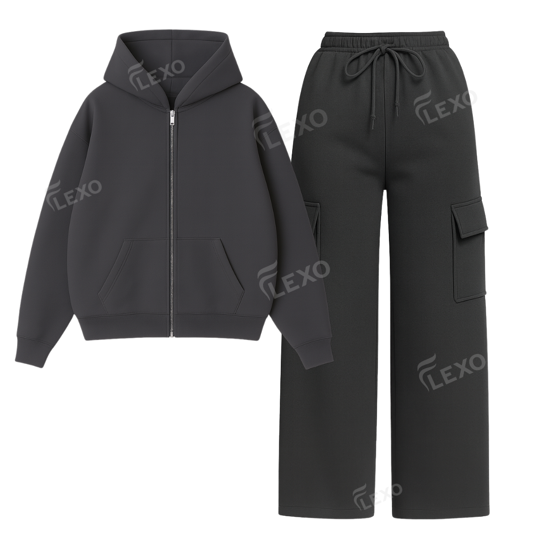 Straight Leg Cargo With Oversized Zipper Main image