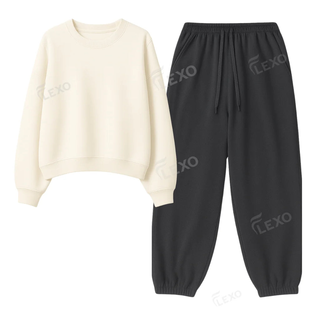 Oversized Sweatpant With Oversized Sweatshirt